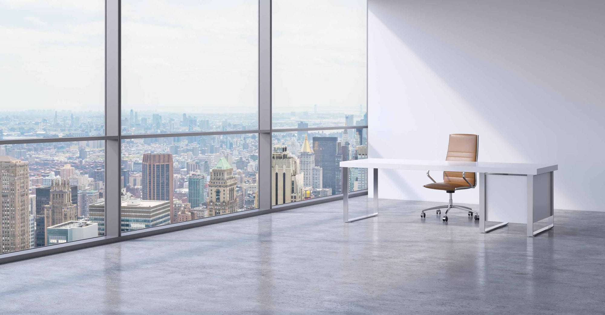 Office building with a view