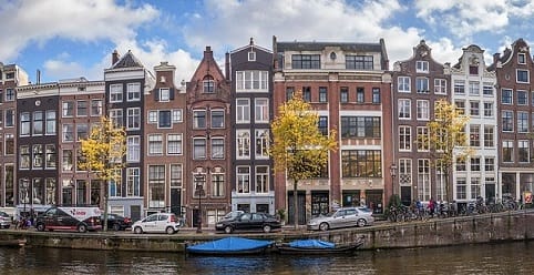 Buildings in Amsterdam