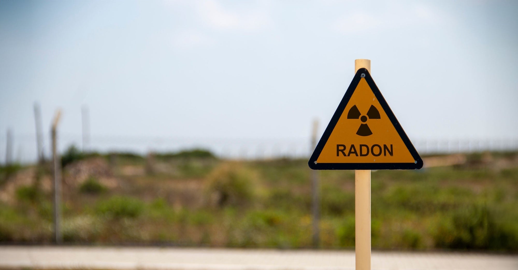 radon sign board