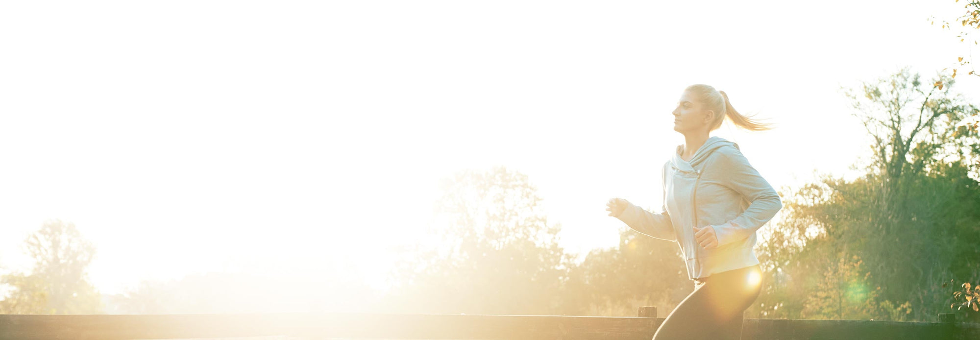 woman jogging